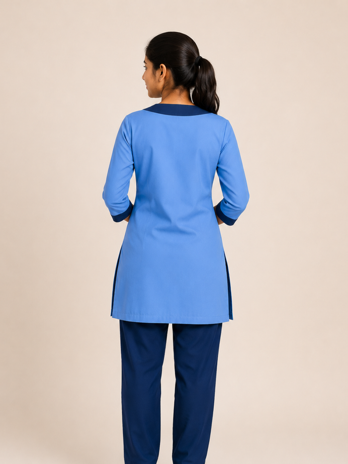 HOUSEKEEPING BLUE DRESS FOR WOMEN