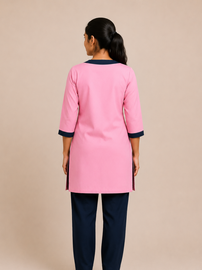HOUSEKEEPING PINK DRESS FOR WOMEN