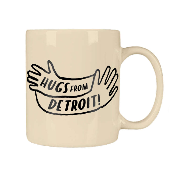 Hugs from Detroit Mug - City Bird