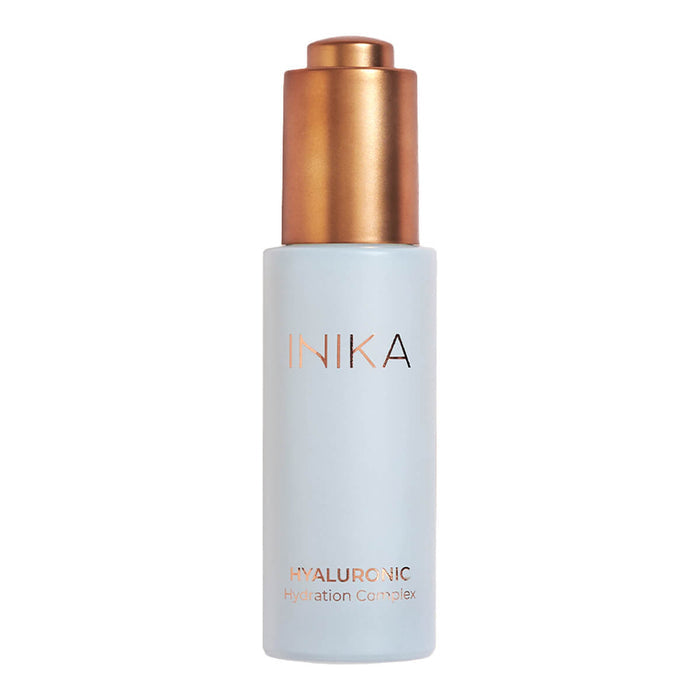 Dropper bottle of certified organic Hyaluronic Hydration Complex.