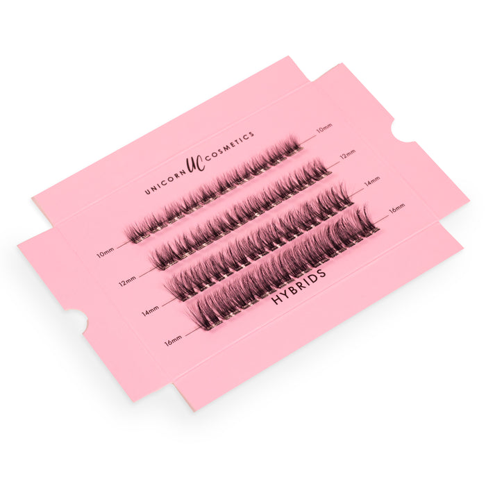 *NEW* Hybrids Super Pre-Glued Party Lashes - Unicorn Cosmetics