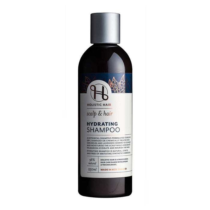 Holistic Hair Hydrating Shampoo in a 250ml bottle