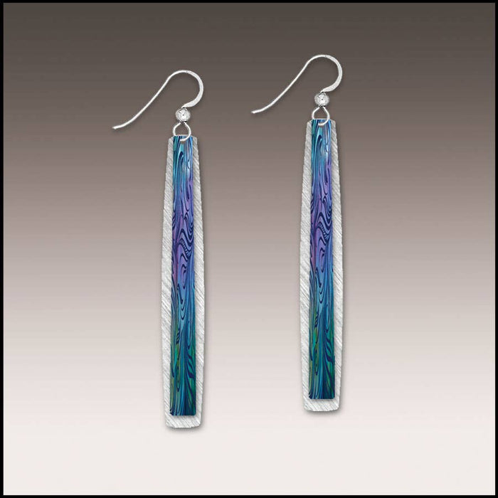 Illustrated Light & DC Designs - Wavy Icicle Multilayer Handmade Earrings