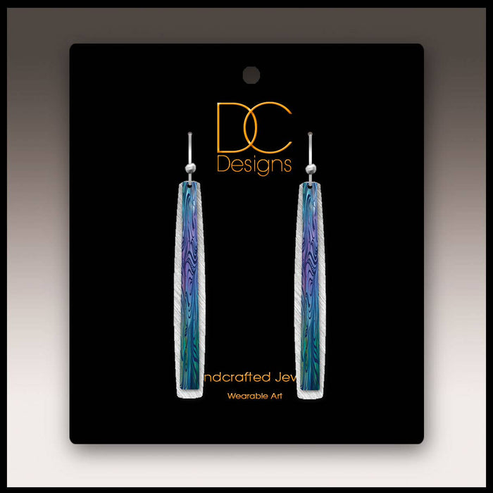 Illustrated Light & DC Designs - Wavy Icicle Multilayer Handmade Earrings