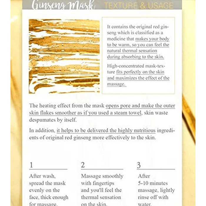 I'm From Ginseng Mask 120g - Beauty Tribe