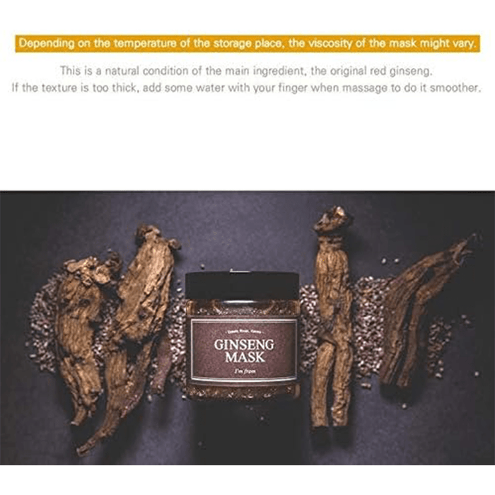 I'm From Ginseng Mask 120g - Beauty Tribe