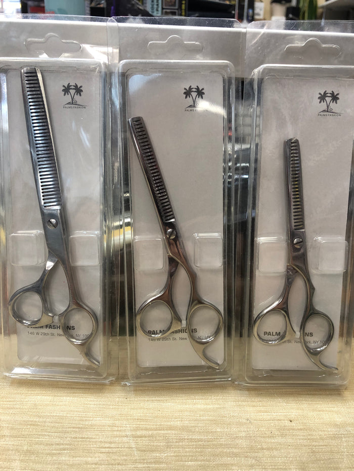 Palms - Professional Barber Thinning Shear - Size 5.5", 6.5" & 7.5" - Palms Fashion Inc.