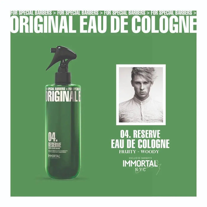 IMMORTAL NYC Reserve Cologne 04 - 17oz/500ML - BUYBARBER.COM