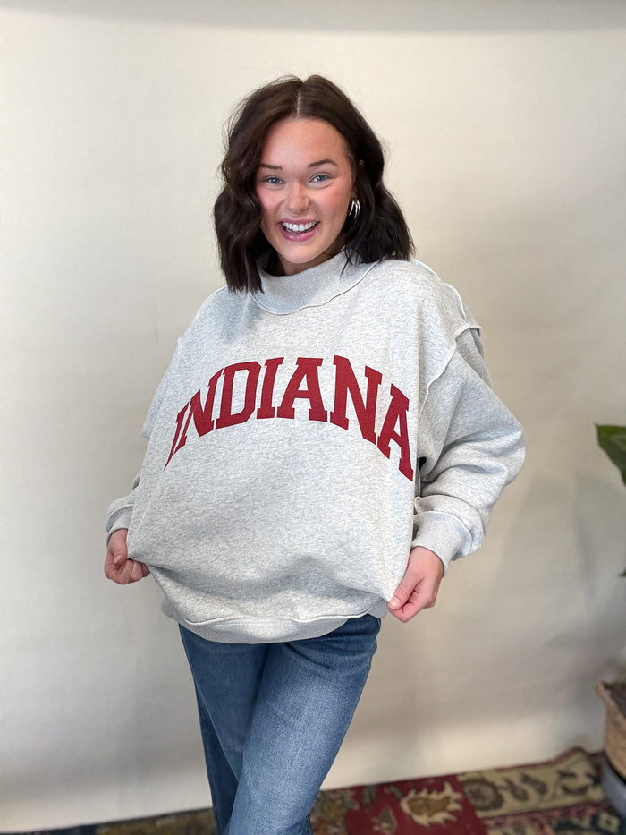 Indiana Reversible Crewneck