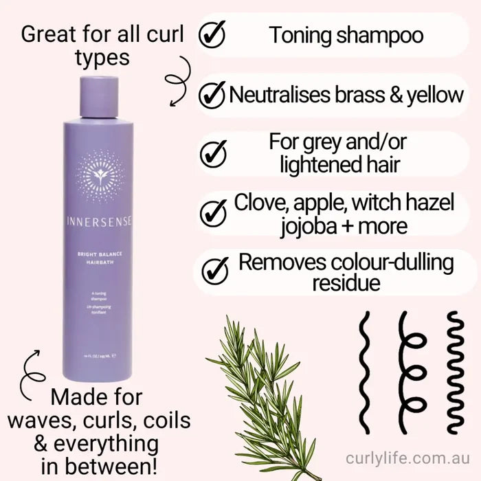 Innersense Organic Beauty Bright Balance Toning Hairbath Shampoo