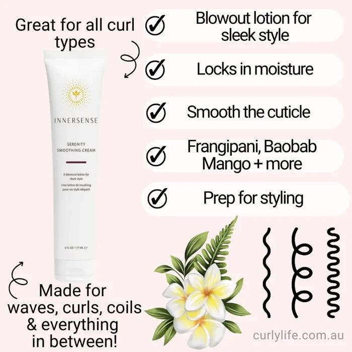 Innersense Organic Beauty Serenity Smoothing Cream