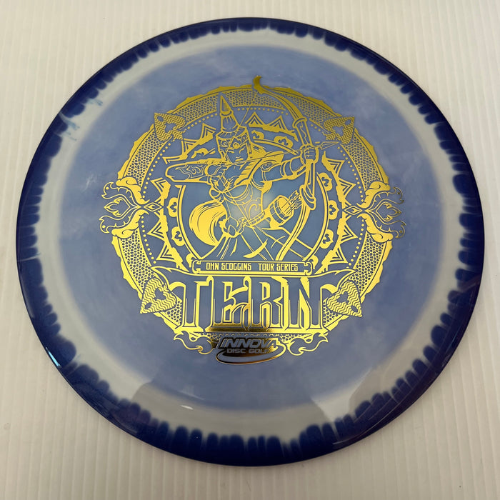 Purple Halo/Gold Stamp / 173-5 grams