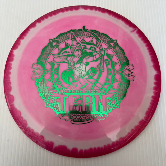 Pink Halo/Green Stamp / 173-5 grams
