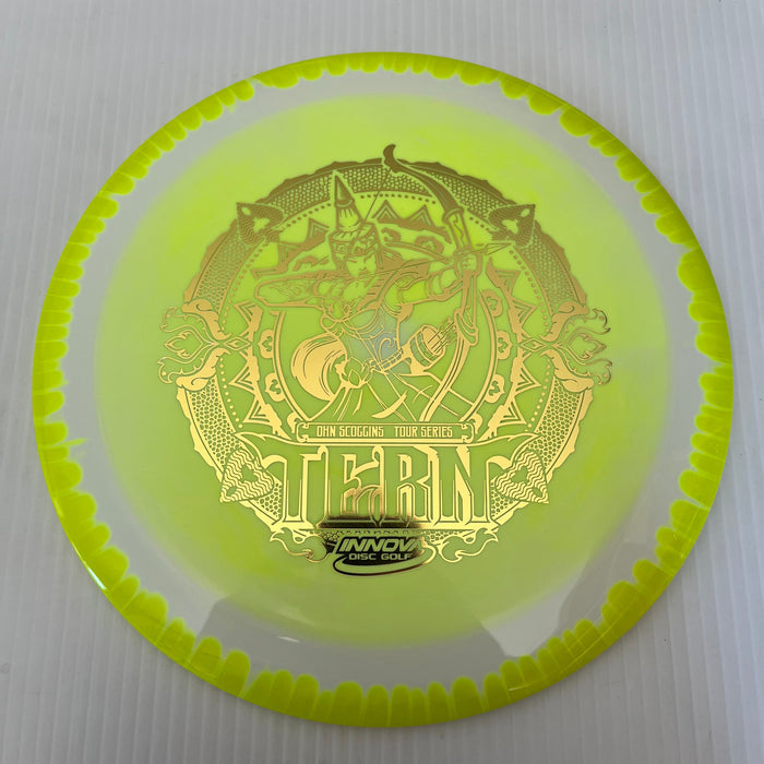 Chartreuse Halo/Gold Stamp / 173-5 grams