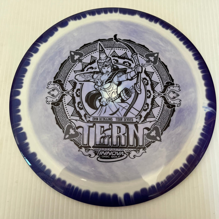 Purple Halo/Black Stamp / 173-5 grams