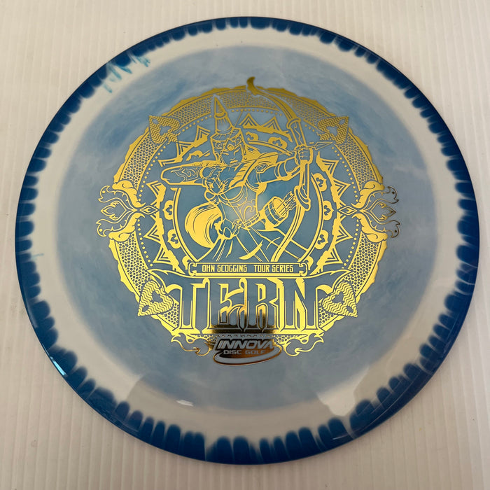 Blue Halo/Gold Stamp / 173-5 grams