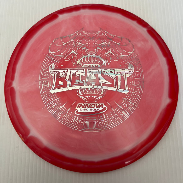 Red Halo/Linear Silver Holo Stamp / 173-5 grams