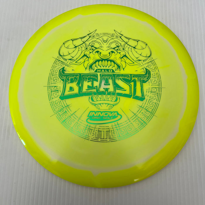 Chartreuse Halo/Green Stamp / 173-5 grams