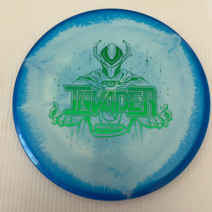 Blue Halo/Green Stamp / 173-5 grams