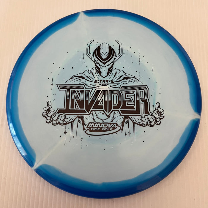 Blue Halo/Black Stamp / 173-5 grams