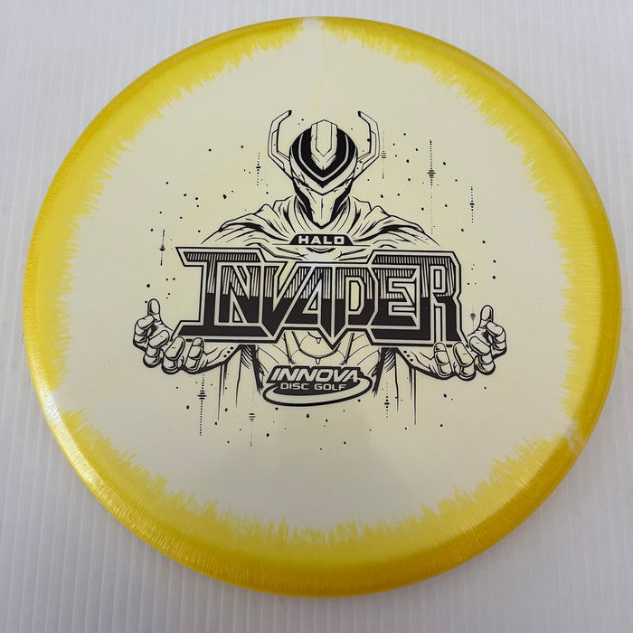 Yellow Halo/Black Stamp / 173-5 grams