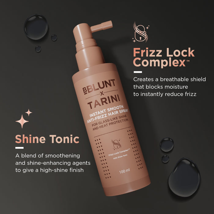 Instant Smooth Anti-Frizz Hair Spray - Tarini Peshawaria(Pack of 2)