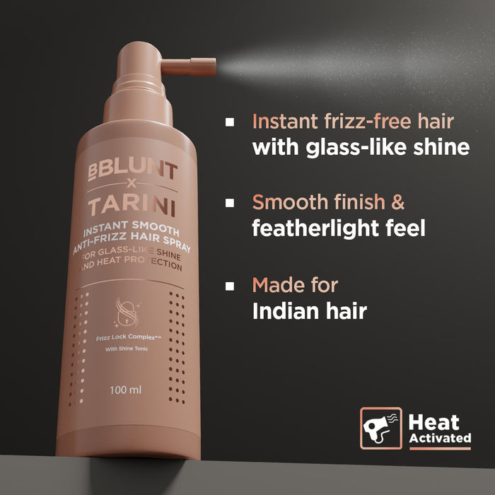 Instant Smooth Anti-Frizz Hair Spray - Tarini Peshawaria(Pack of 2)