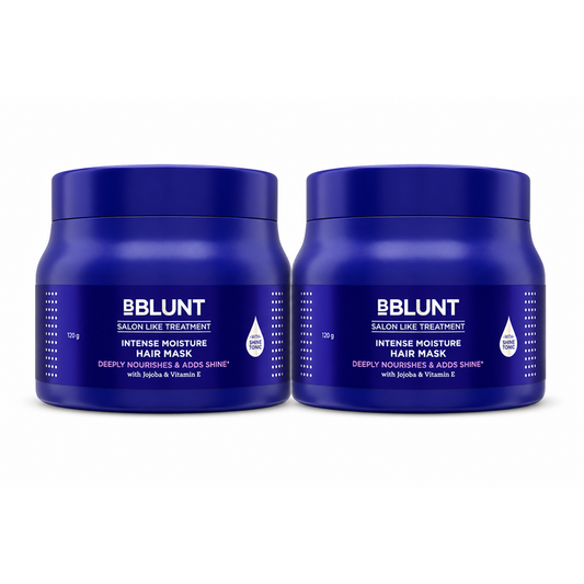 Intense Moisture Hair Mask with Jojoba Oil & Vitamin E for Nourished & Shiny Hair- 120 g(Pack of 2)
