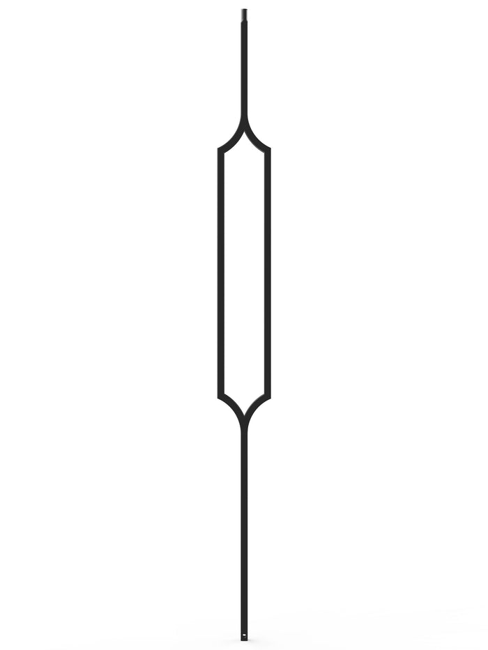 Iron Baluster 9098 - 1/2" Square - Hexagon