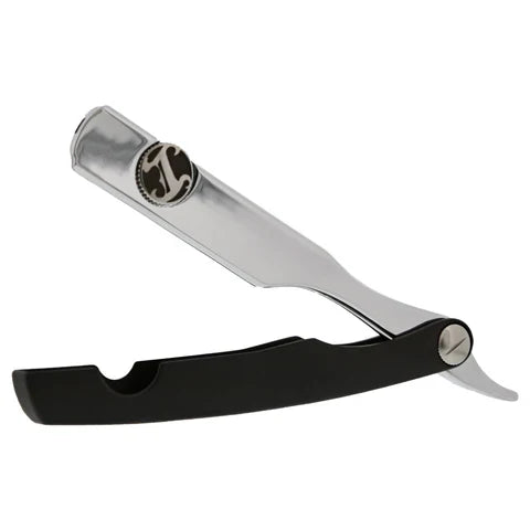 Irving Barber Chrome / Black Razor - Palms Fashion Inc.