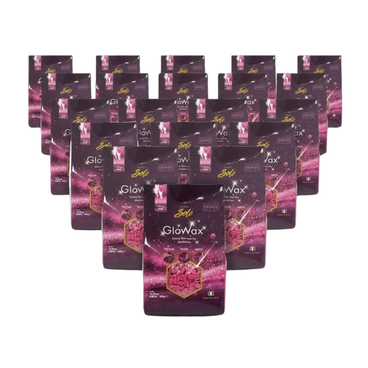 Italwax - Cherry Pink GloWax, 20 x 400g