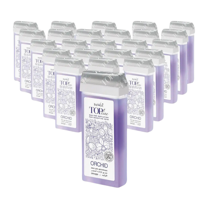 Italwax - Orchid Top Line Wax Cartridge, 24 x 100ml