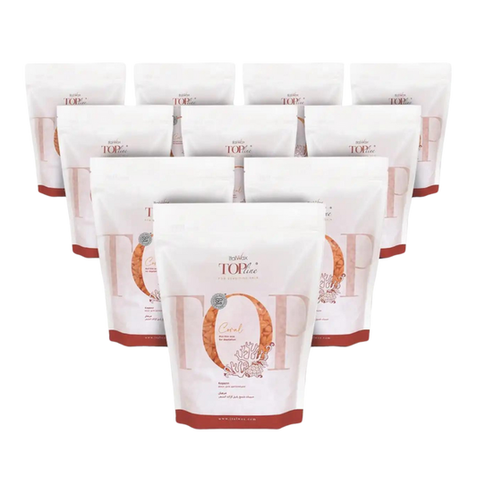 Italwax - Top Line Hard Wax - Coral, 10 x 750g