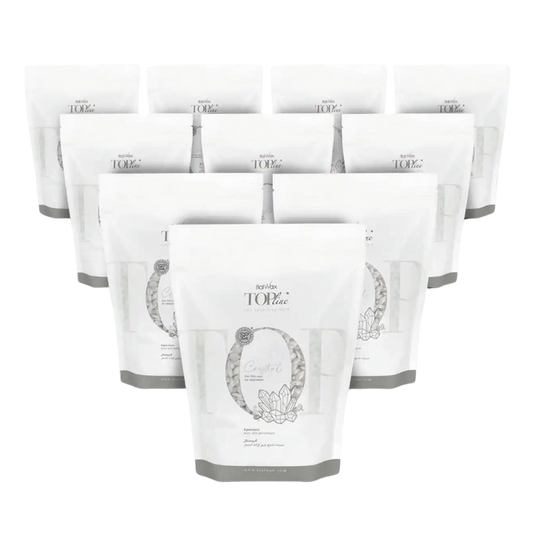 Italwax - Top Line Hard Wax - Crystal, 10 x 750g