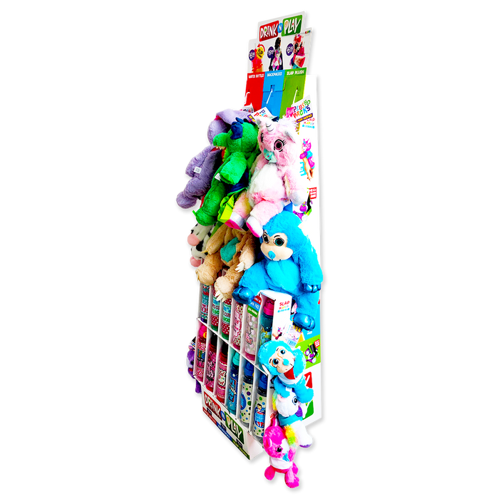 ITEM NUMBER 088497 KIDS CUP PLUSH FLOOR DISPLAY KIT 24 PIECES PER DISPLAY