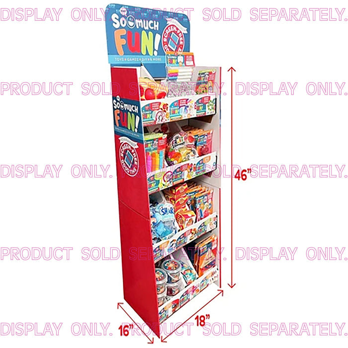 ITEM NUMBER 975280 - TOY BIN CORRUGATED - FLOOR DISPLAY ONLY