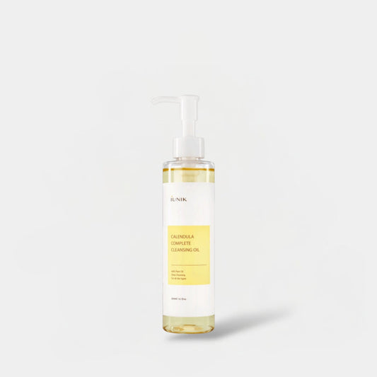 Iunik Calendula Complete Cleansing Oil 200ml زيت التنظيف الكامل من إيونيك كاليندولا - Princess Cosmetics Qatar
