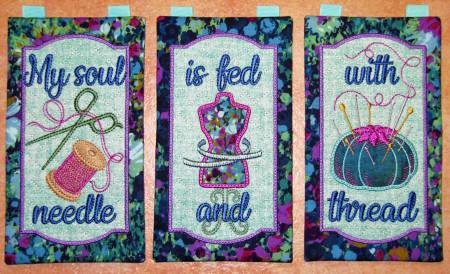Janine Babich My Soul Table Top Display # JBDSOUL Embroidery Design - Download Code