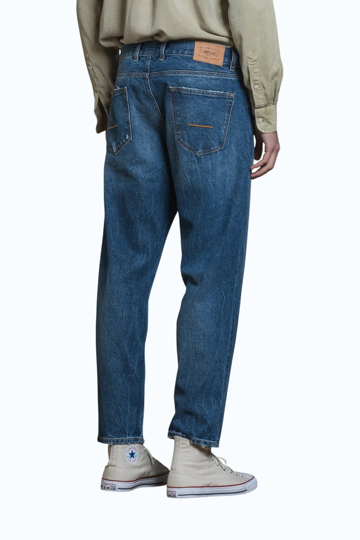IMPURE jeans denim blu HIRO DENIM-C27