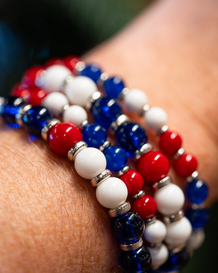 Jewels For Hope Holiday Touchdown: A Bills Love Story Women's Bracelet