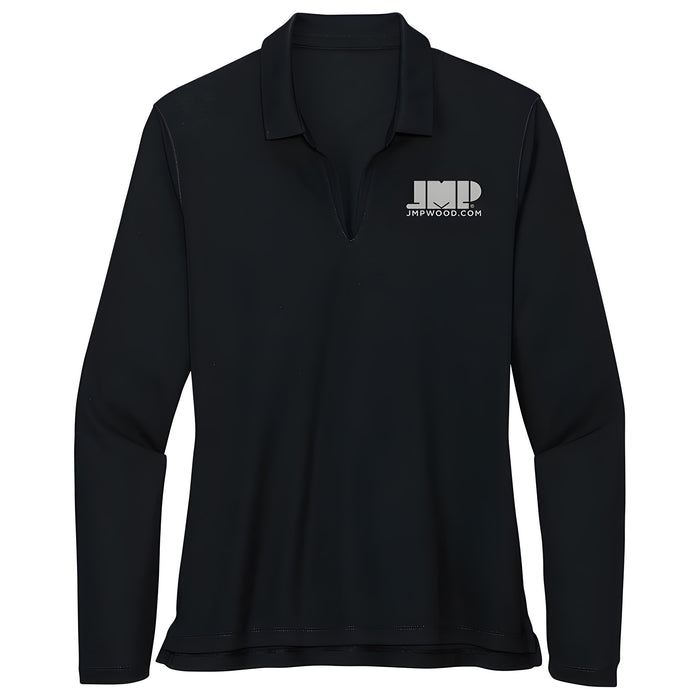 JMP Wood Women's V-Neck Shirt - Long Sleeve