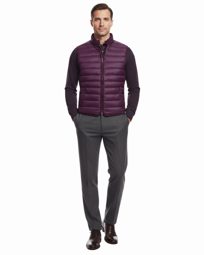 Jonathan Nylon Down Vest