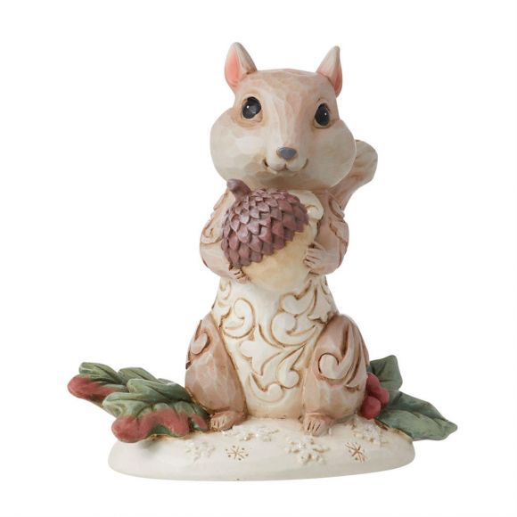 JS HWC Woodland Chipmunk Holding Acorn
