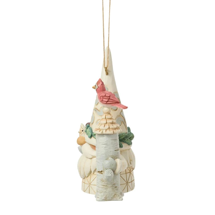 JS Woodland Gnome w/ Birdhouse Ornament