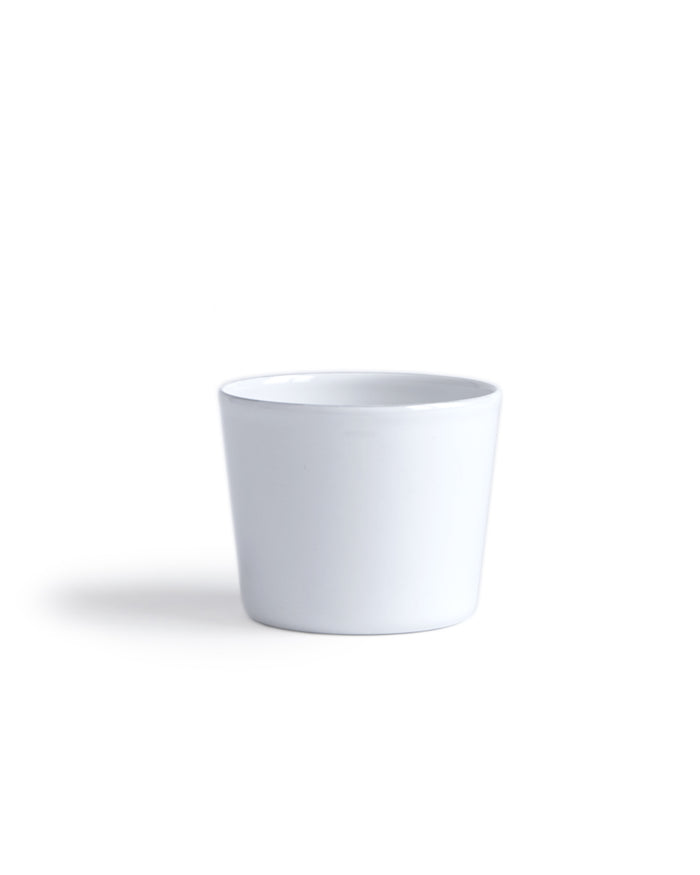 White Kaico Enamel Cup