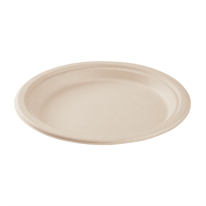 Karat Earth 6 Fiber Plate | Round | White | PFAS-Free