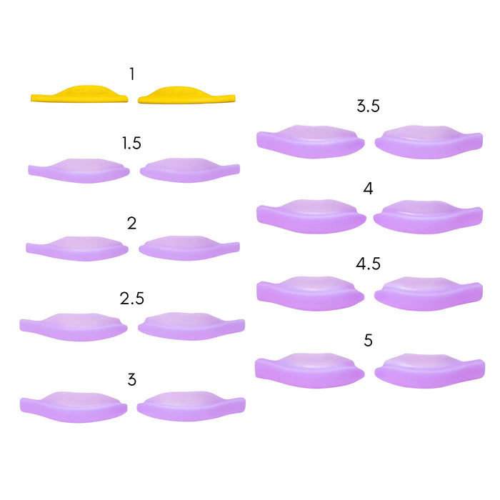 Katya Vinog Lash Lift Shields - Purple