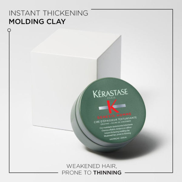 Kerastase Genesis HOMME Texturisante Thickening Clay for Men 75ml
