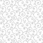 Grey/White Scroll MAS8243-WK