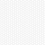White on White Honeycomb MAS8256-WW